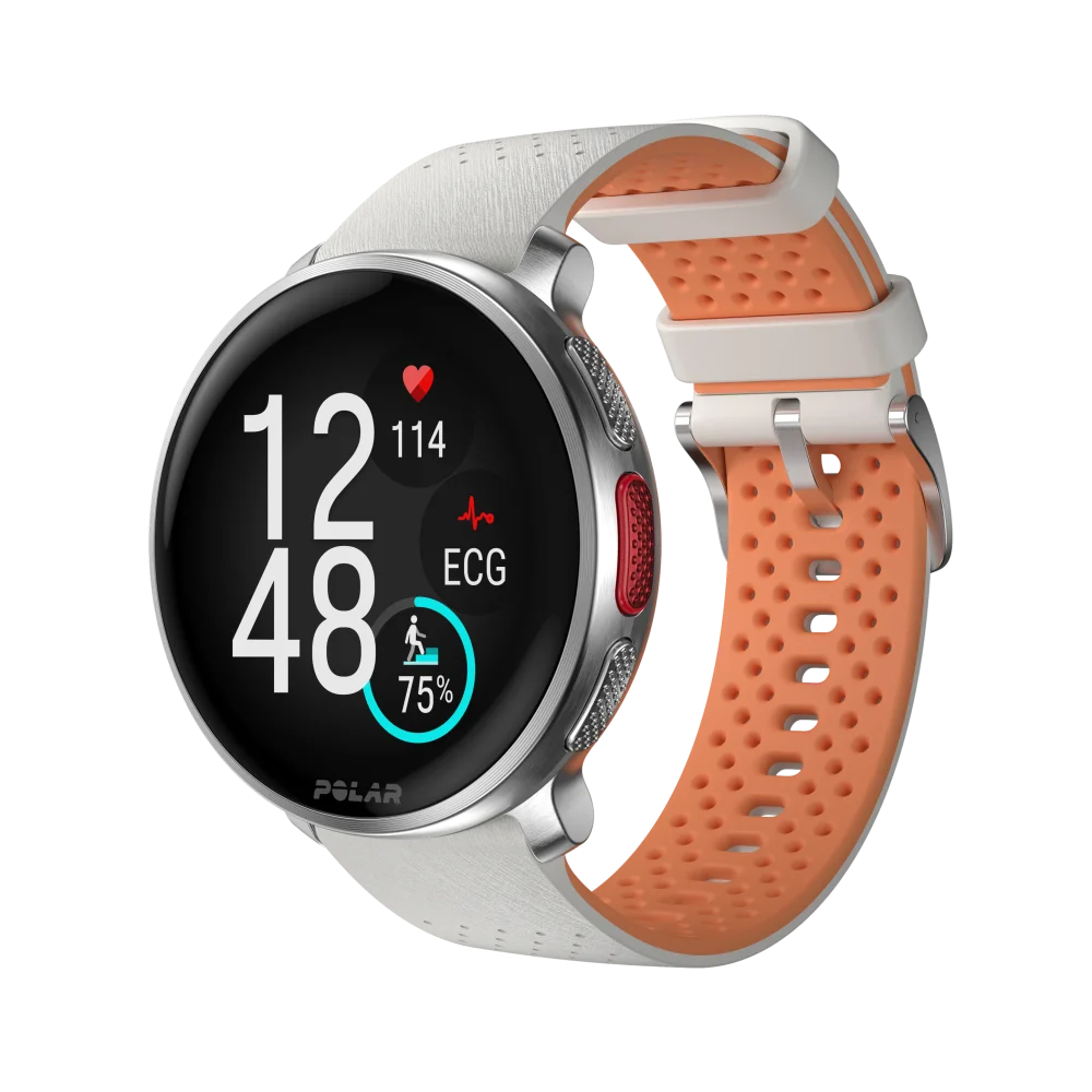 שעון ריצה Polar Pacer GPS סגול 150 פרופילי ספורט דופק מדויק באחריות יבואן רשמי