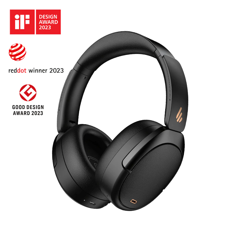 אוזניות אלחוטיות Edifier WH950NB – Bluetooth 5.3 – סינון רעשים אקטיבי ANC – Over-Ear – צבע שחור