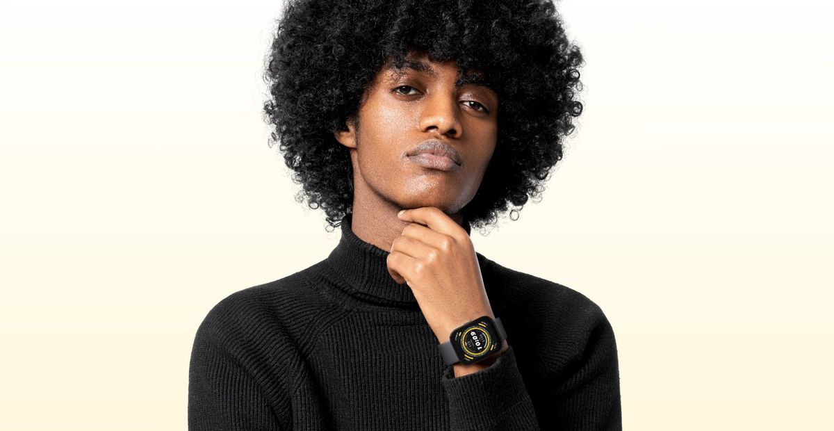 שעון חכם Amazfit דגם BIP 5 צבע Soft Black