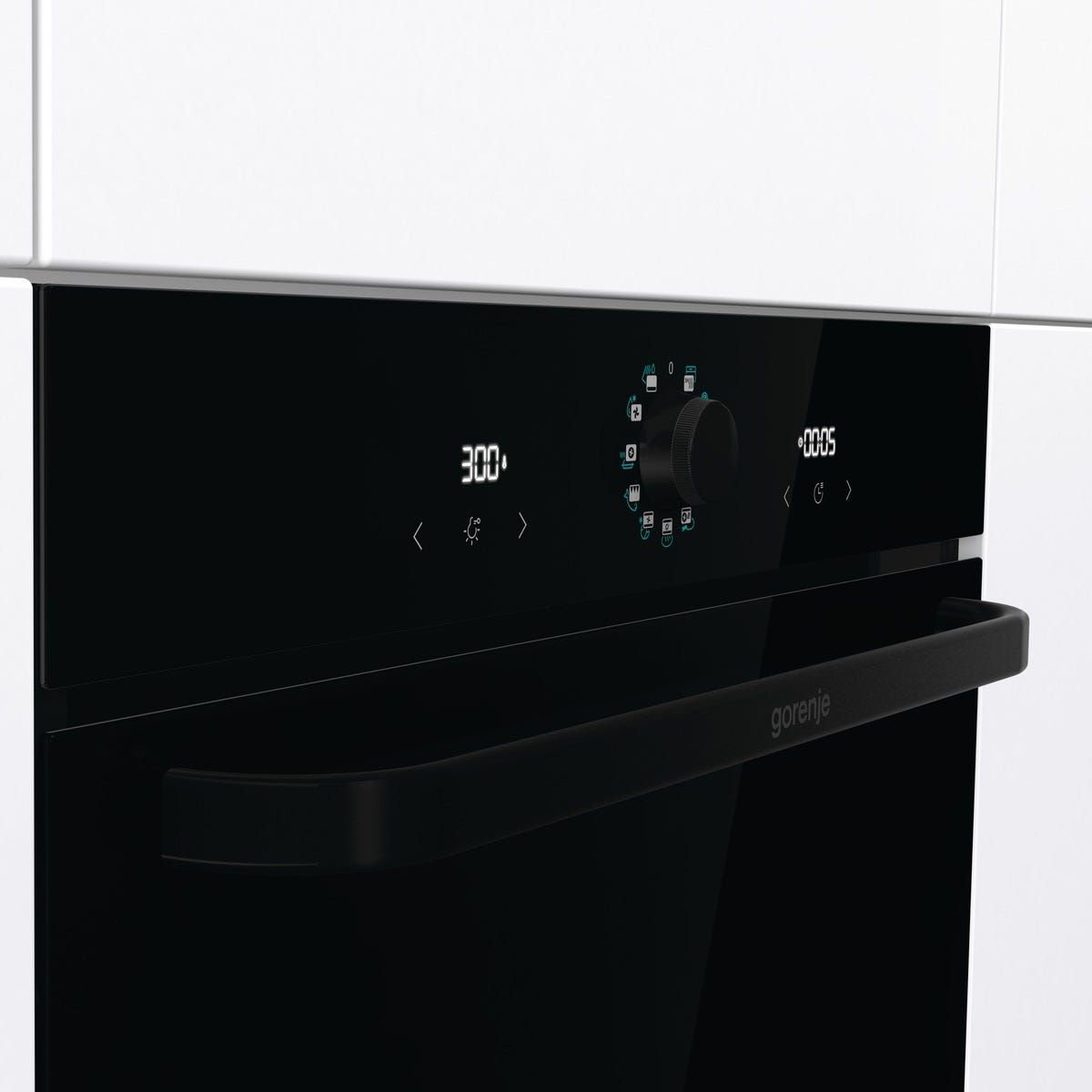 תנור בנוי gorenje בגימור שחור דגם BOS8737SYB