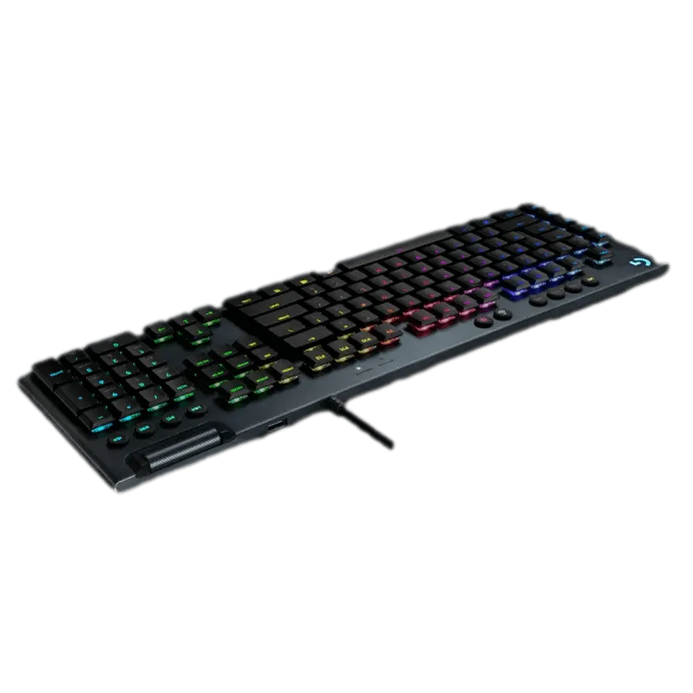מקלדת גיימינג מכנית Logitech G815 LIGHTSYNC – מתגי GL Linear – RGB – לבן