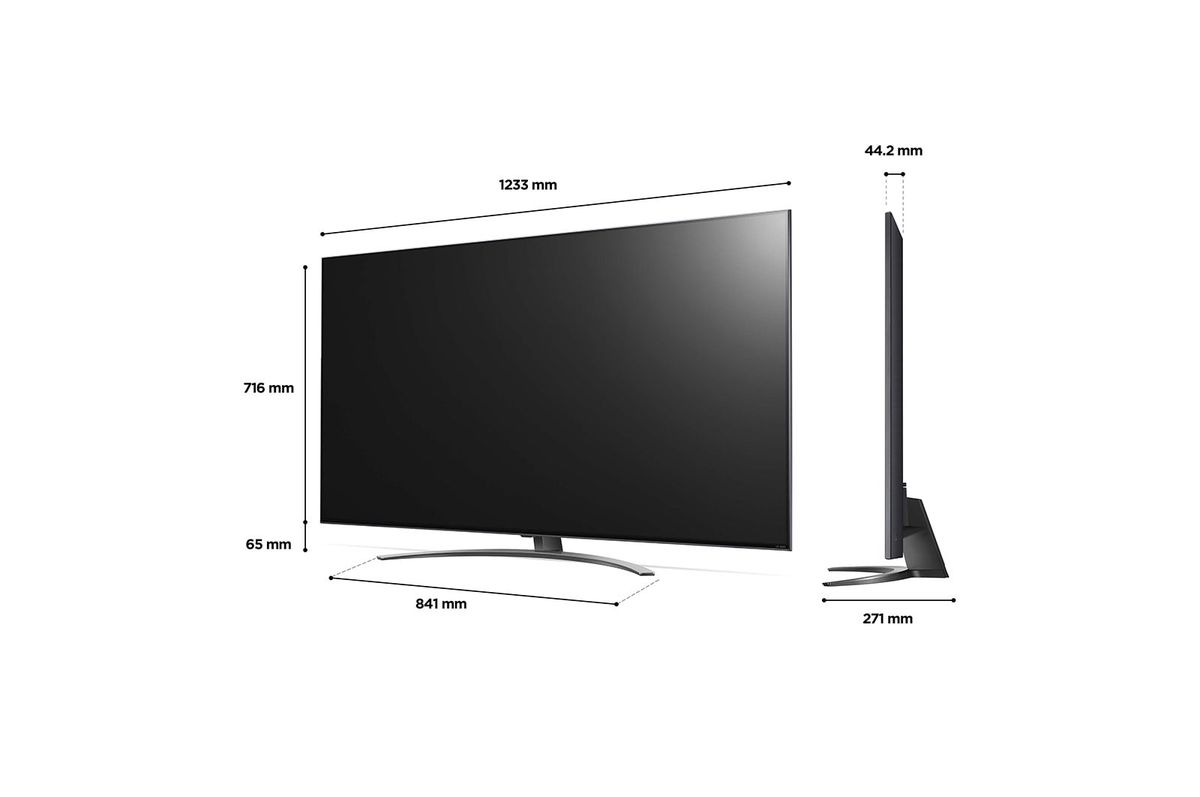 טלוויזיה 55 חכמה LG QNED & CELL ברזולוציית 4K דגם: 55QNED816QA