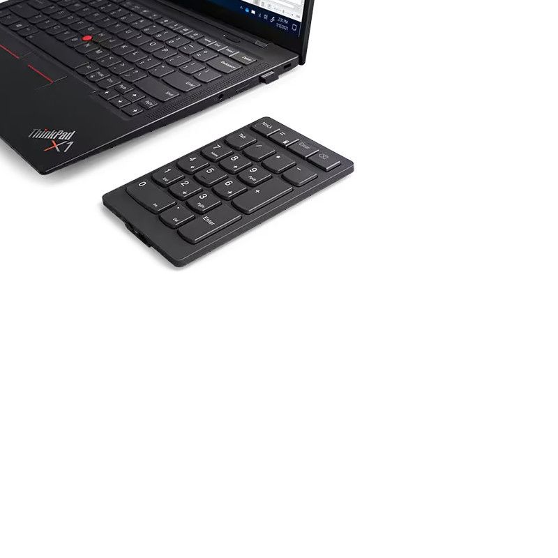 מקלדת מספרים אלחוטית Lenovo Go – 2.4G – אפור
