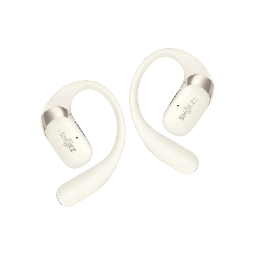 אוזניות אלחוטיות Shokz OPENFIT 2 בז'