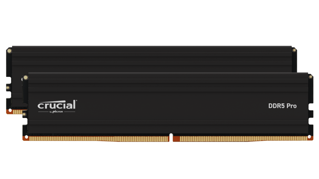 Crucial Pro DIMM 96GB kit (2x48) DDR5 5600Mhz CL46 (24Gbit)
