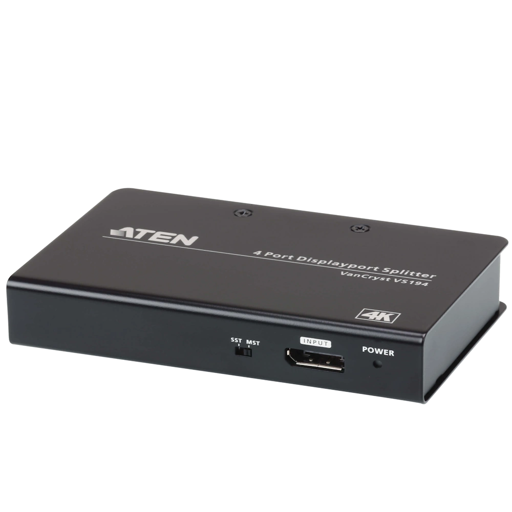 VS194 4Port DP 4K w MST Splitter מבית ATEN