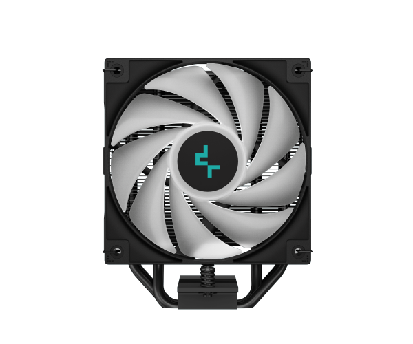 מאוורר קירור למעבד DeepCool AG400 – קירור אוויר – מאוורר 120 מ"מ – TDP עד 220W – גובה 150 מ"מ – תואם AM4/AM5 ו-LGA 115X/1200/1700/1851 – צבע שחור