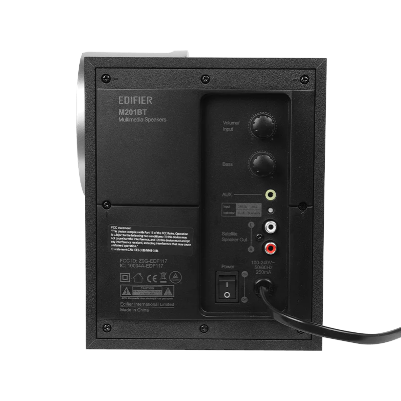 Edifier M201BT - Multimedia Computer Speaker System (black)
