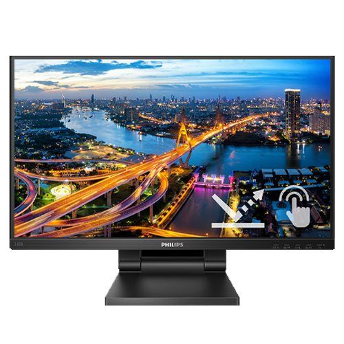 מסך מגע Philips 242B1TC בגודל 23.8'' Full HD פאנל IPS בטכנולוגיית In-Cell Touch