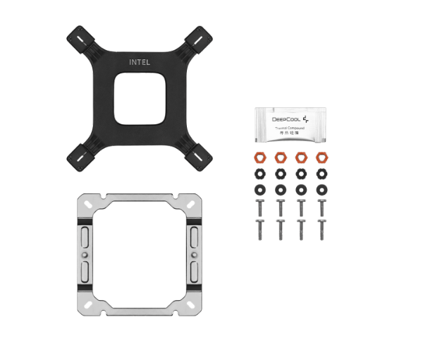 מאוורר קירור למעבד DeepCool AG400 – קירור אוויר – מאוורר 120 מ"מ – TDP עד 220W – גובה 150 מ"מ – תואם AM4/AM5 ו-LGA 115X/1200/1700/1851 – צבע לבן