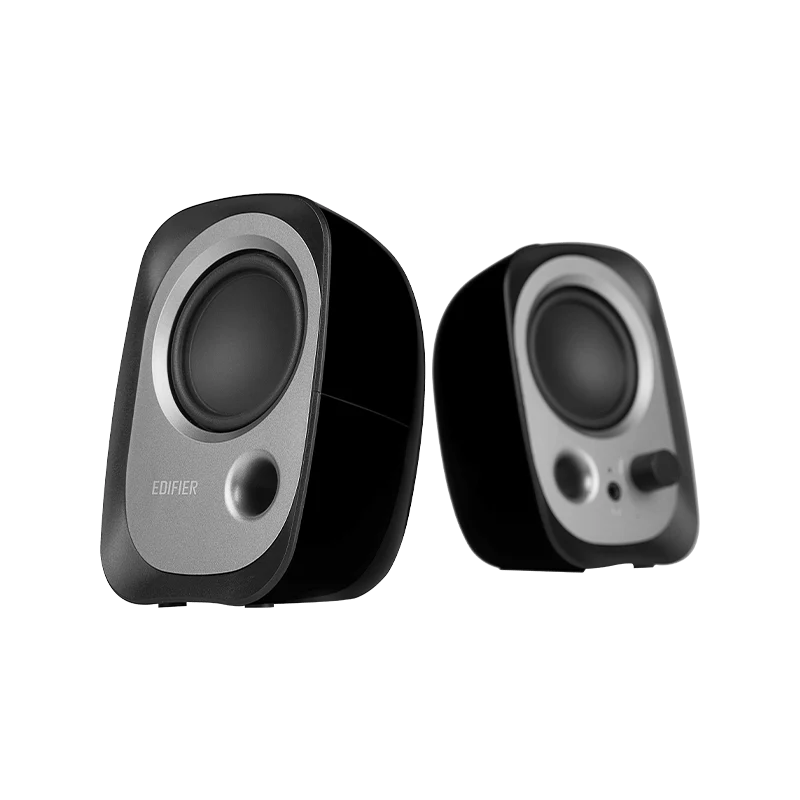 רמקולים Edifier R12U – הזנת חשמל ב-USB – שחור