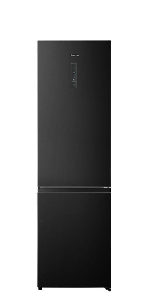 מקרר משולב מקפיא תחתון HISENSE  בנפח 336 ליטר דגם RN440N4AFD נירוסטה שחורה