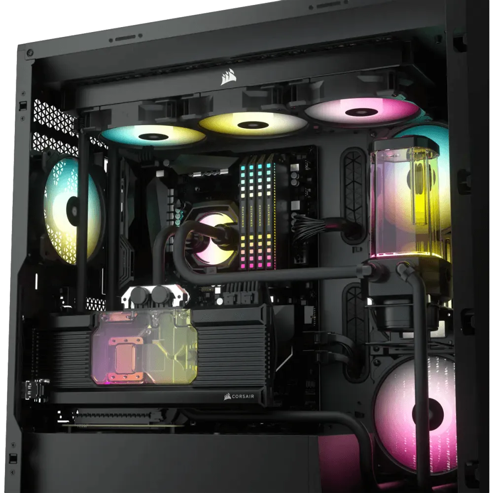 אוזניות גיימינג Corsair HS55 Stereo – דרייברים 50 מ"מ – חיבור 3.5 מ"מ – שחור