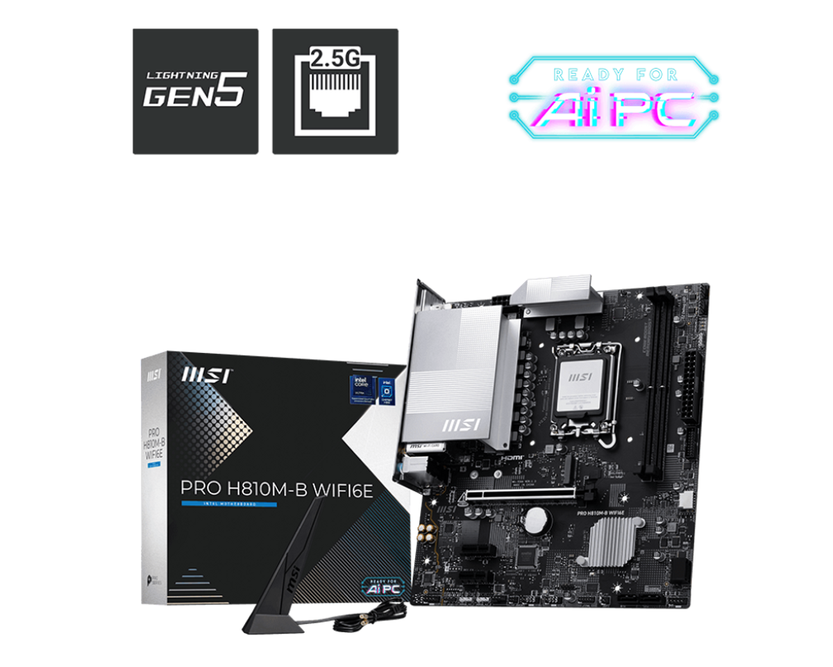 לוח אם PRO H810M-B WIFI6E