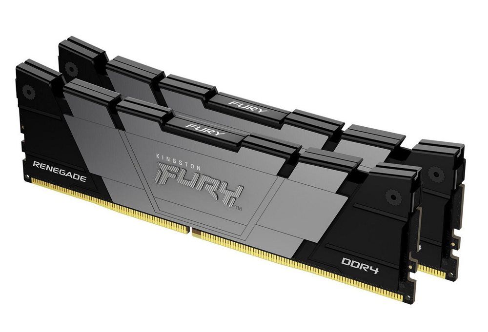 זיכרון Kingston Fury Renegade Black 32GB (2x16GB) DDR4 3200MHz CL16