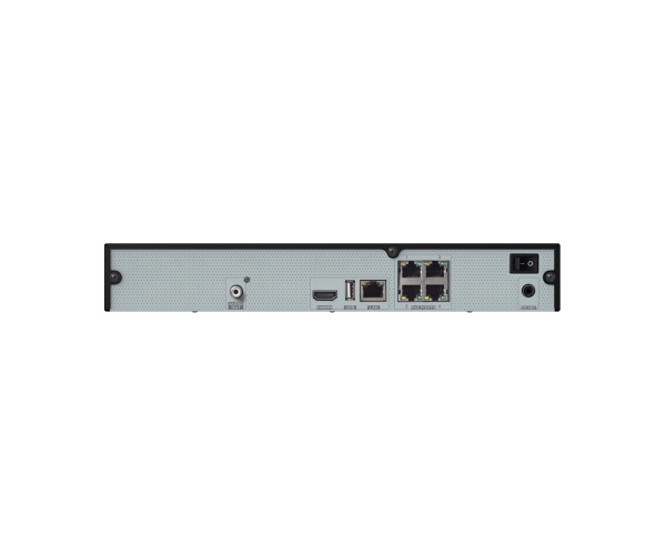 מערכת הקלטה PROVISION NVR5-4100PXN – 4 ערוצי מצלמות IP – תמיכה עד 5MP – PoE מובנה – דיסק 4TB – שנת אחריות