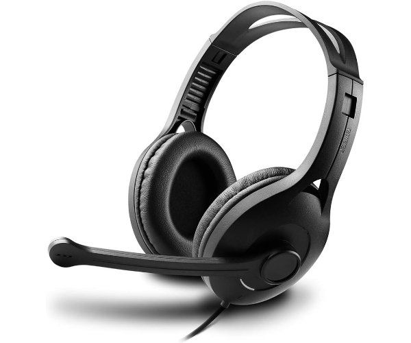 אוזניות BLACK  EDIFIER K800 WITH MICROPHONE USB