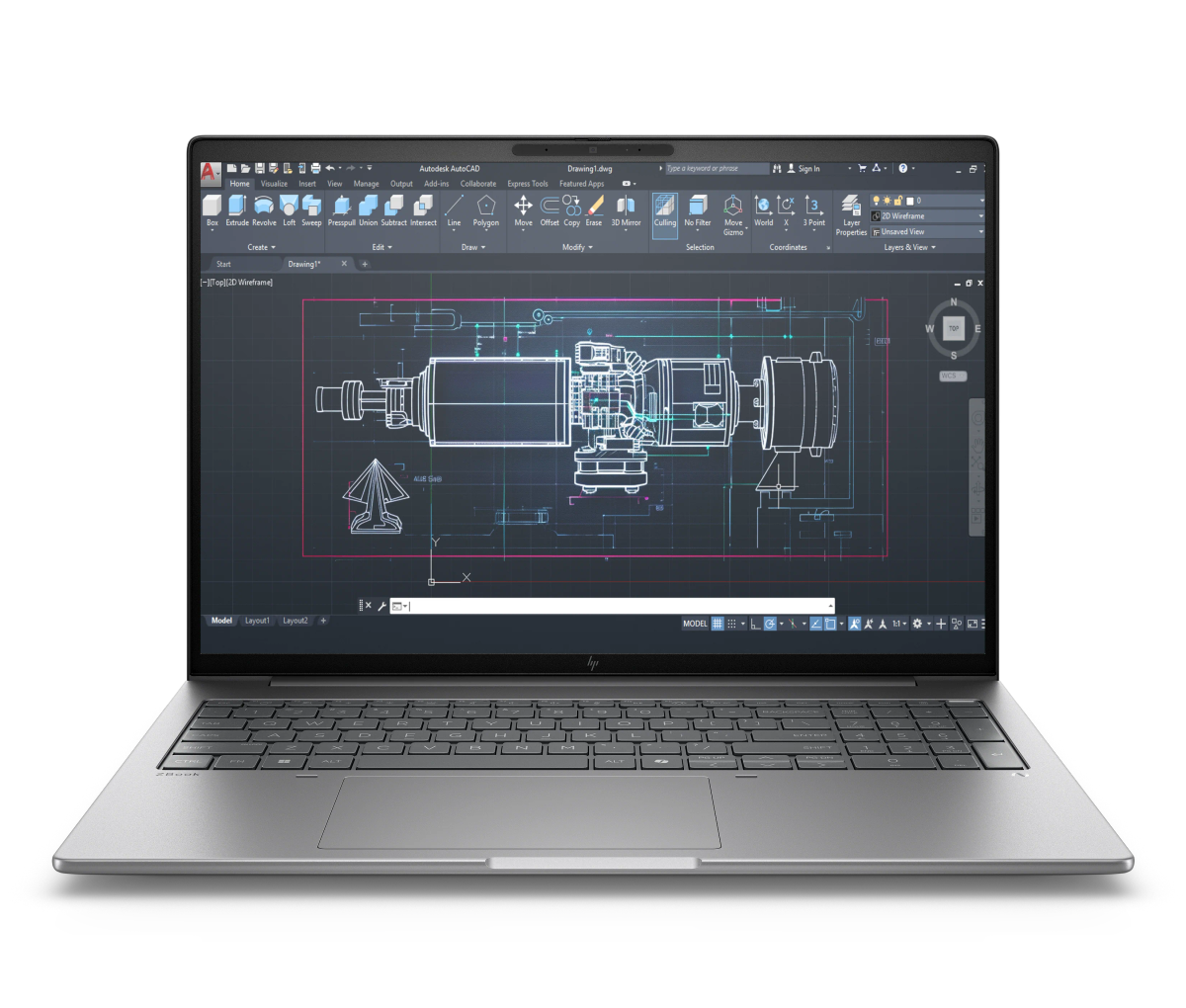 HP ZBook 8 G1i 16 | Ultra 7 255H | 1TB | 32GB | W11p64 | 5Y|RTX 500