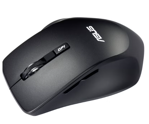 עכבר אלחוטי ASUS WT425 Black Silent Mouse