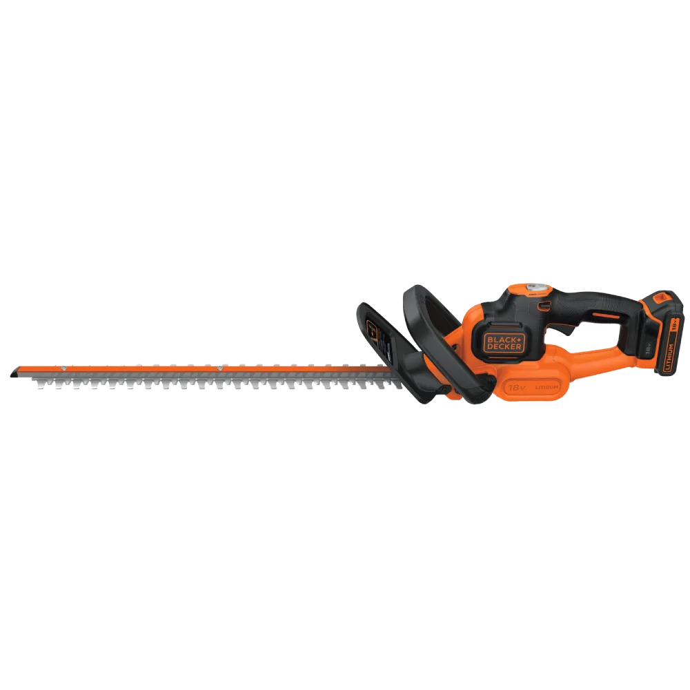 גוזם גדר חיה נטען 50 ס"מ BLACK DECKER Powercommand 18V סוללה אלחוטית באחריות יבואן רשמי