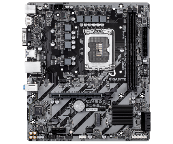 לוח אם Gigabyte H810M H – מעבדי Intel LGA1851 דור 15 – שבבים H810 – זיכרון DDR5 – Micro ATX
