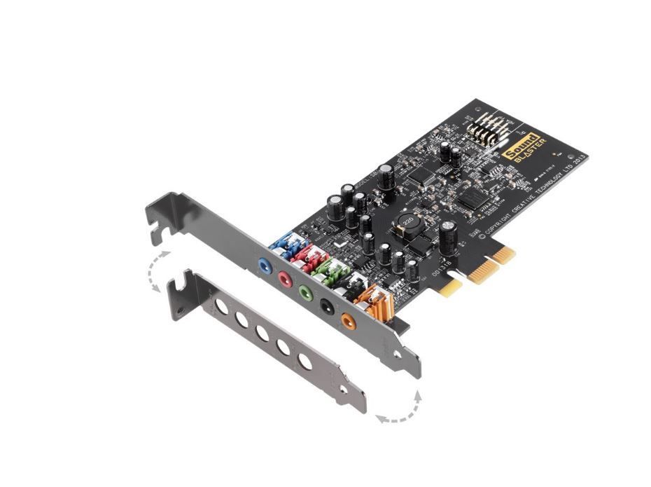 כרטיס קול פנימי Creative Sound Blaster Audigy Fx – 5.1 ערוצים, PCIe, SBX Pro Studio