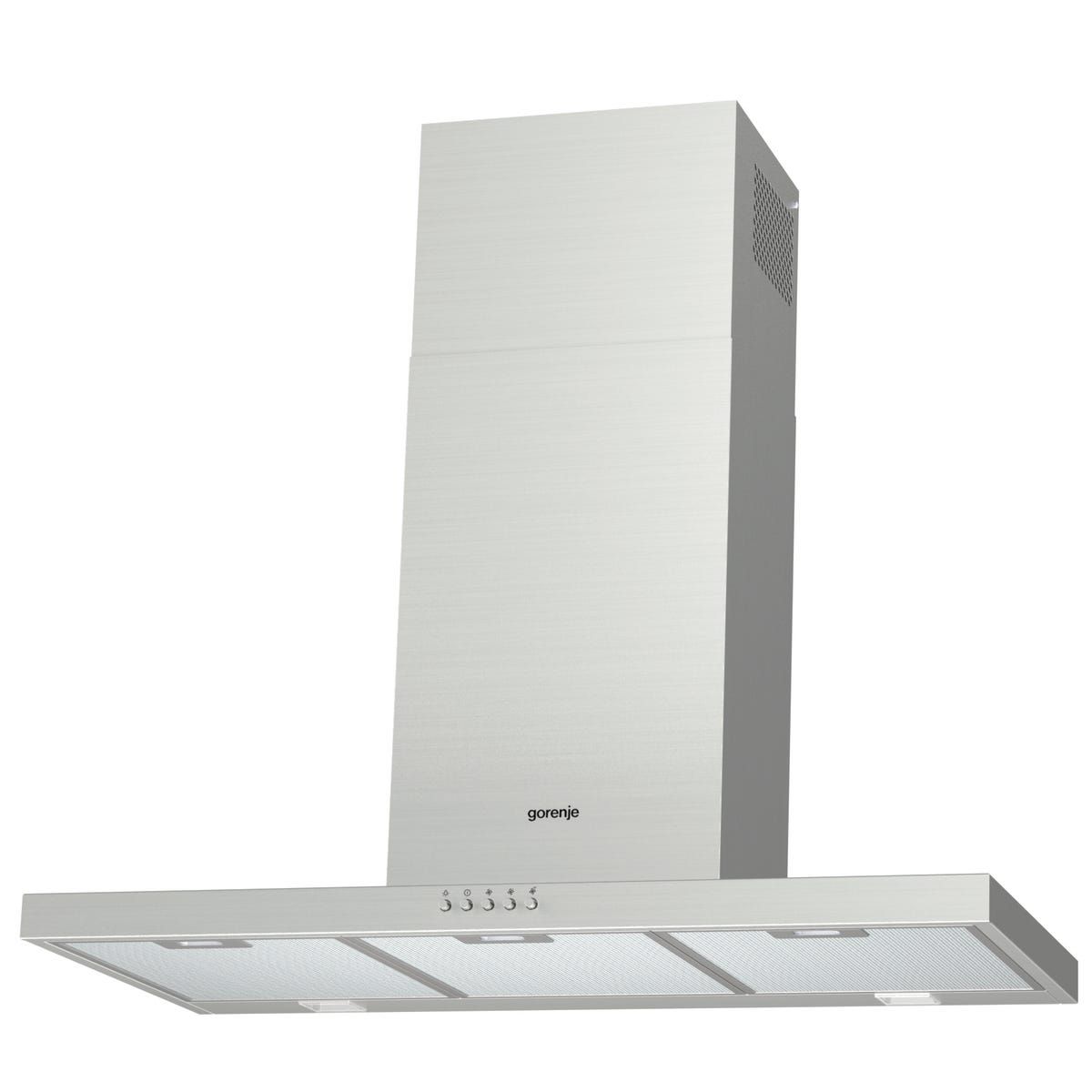 קולט אדים צמוד קיר gorenje בגימור נירוסטה דגם WHT923E5X