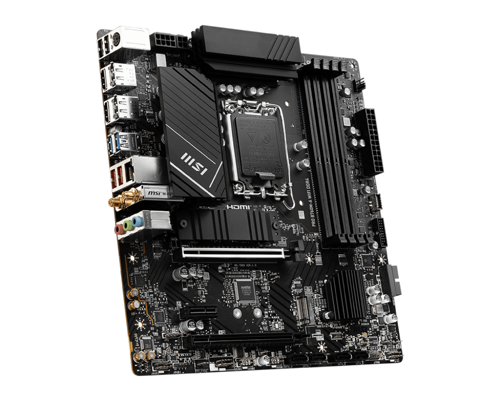 לוח אם MSI PRO B760M-A WIFI DDR4