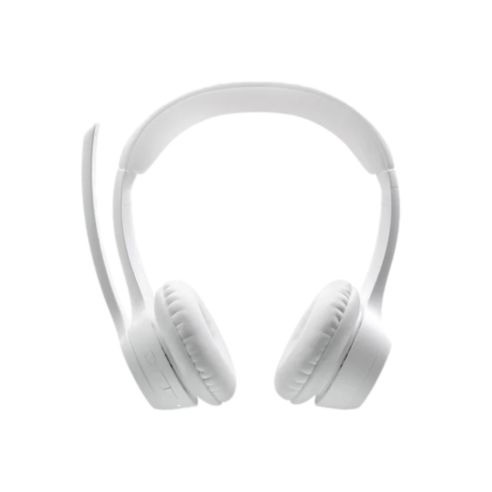אוזניות אלחוטיות Logitech Zone 300 – Bluetooth מרובה נקודות – מיקרופון כפול – Off-White