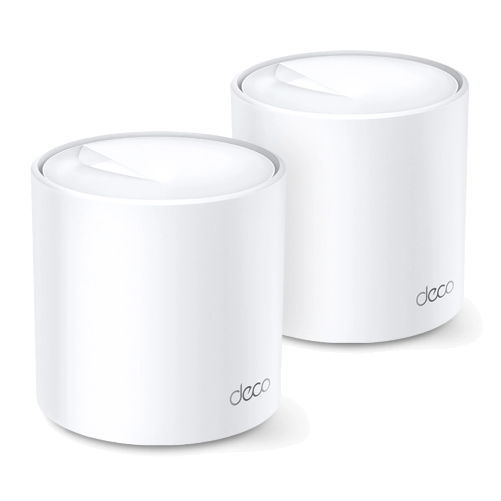 מערכת Mesh TP-Link Deco X20 – AX1800 Wi-Fi 6 – 2 יחידות – HomeShield – WPA3 – לבן