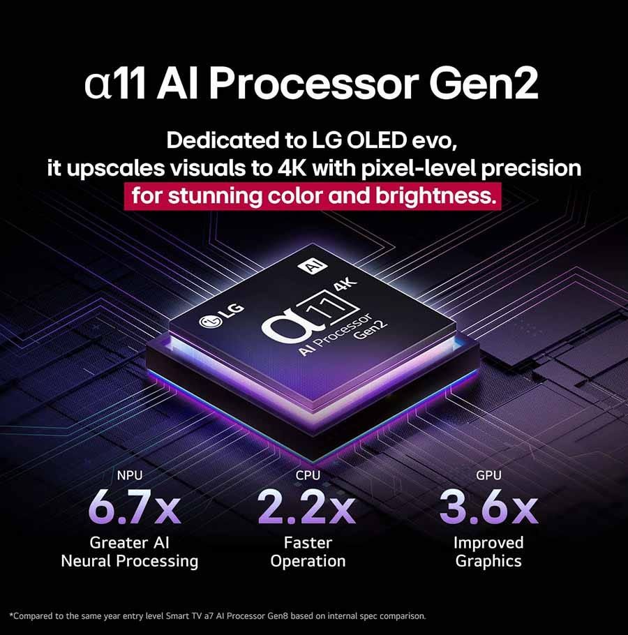 טלוויזיה 77 חכמה LG OLED ברזולוציית 4K דגם: OLED77G56LA
