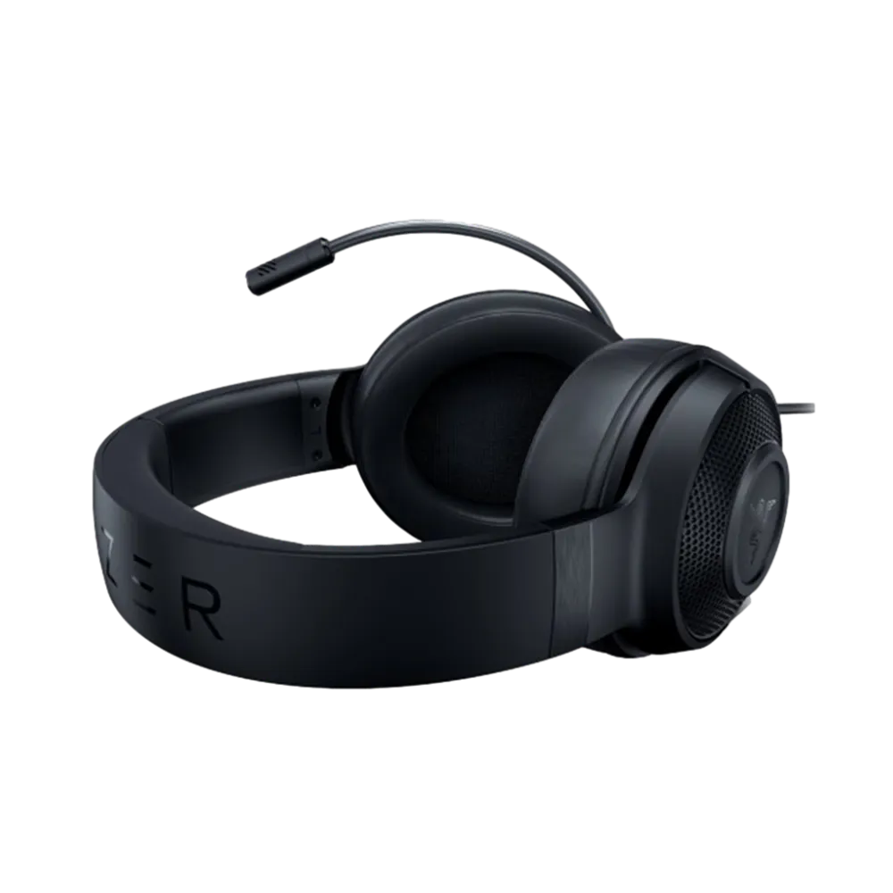 אוזניות גיימינג Razer Kraken X Lite – סראונד 7.1 – דרייברים 40 מ"מ – משקל 230 גרם – חיבור 3.5 מ"מ
