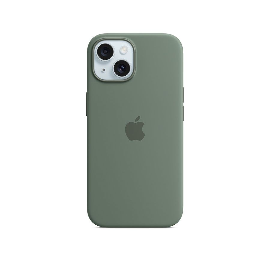 iPhone 15 Series Silicone Cases with MagSafe - Winter Blue
