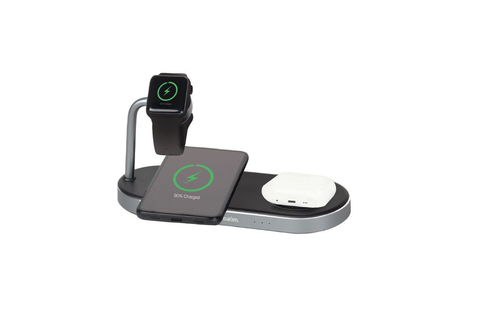Verbatim 3-in-1 Dual Charging Pad