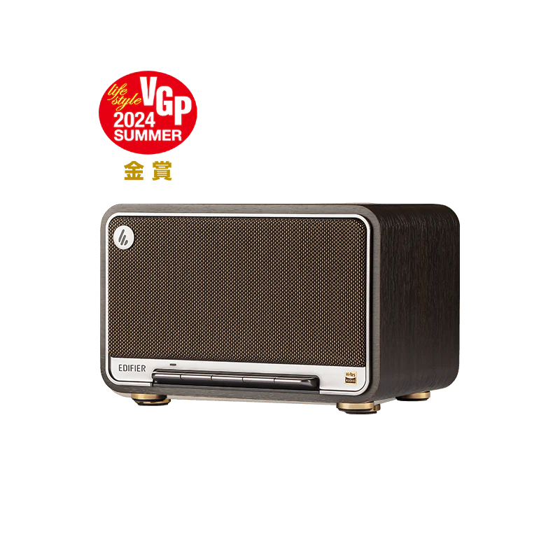 Edifier D32 - Tabletop Wireless Speaker (black walnut)