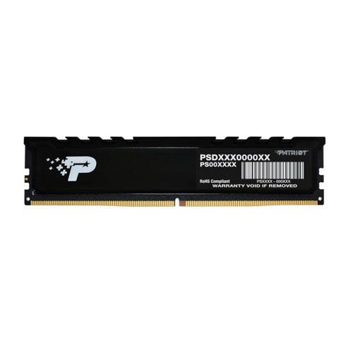 זיכרון למחשב נייח DDR5 5600 בנפח 24GB מבית PATRIOT דגם PSP524G560081H1