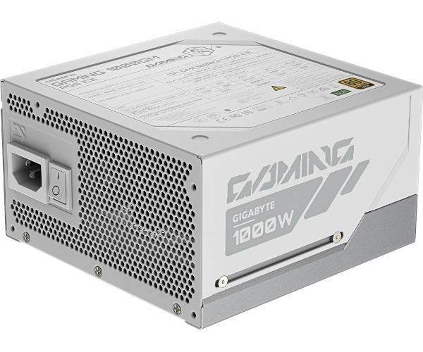 ספק כוח GIGABYTE GME1000GM PG5 ICE 1000W Gold Fully Modular