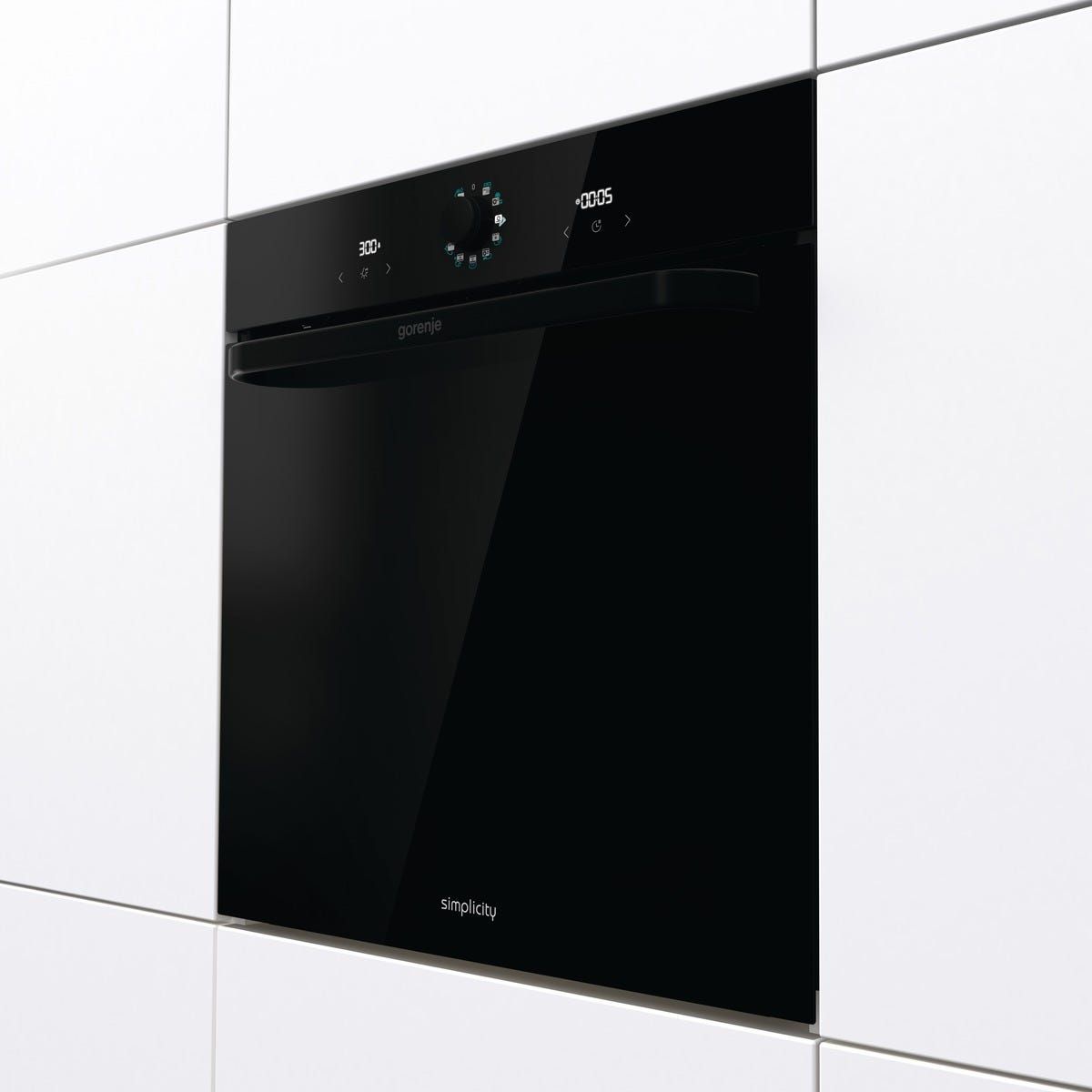 תנור בנוי gorenje בגימור שחור דגם BOS8737SYB