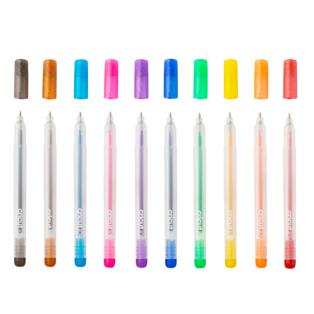 עטים 10)Cr JOYGLIT GEL RAINB 0.8)