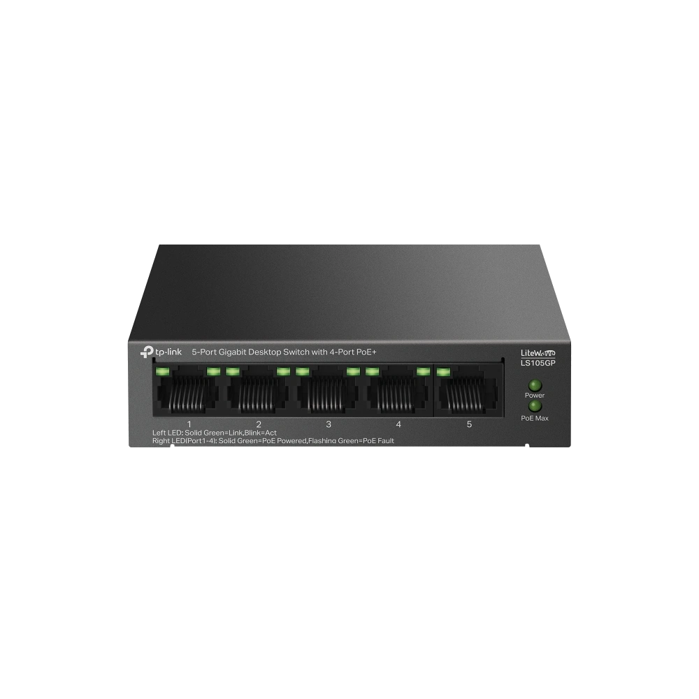 LS105GP 5-Port Gigabit Switch מבית TP-LINK