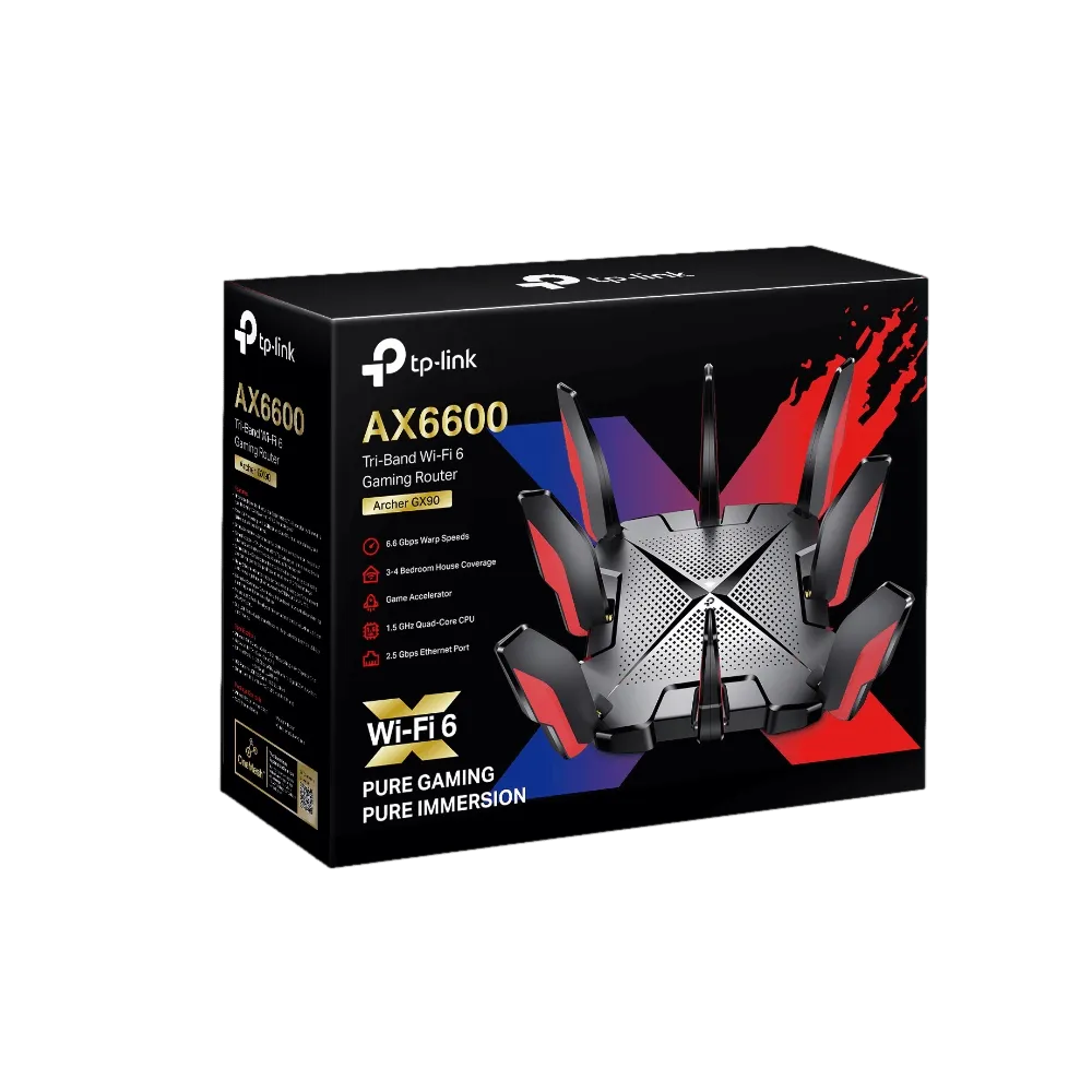Archer GX90 AX6600 Router מבית TP-LINK
