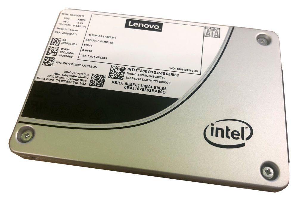 ThinkSystem S4510 3.84TB Entry SATA 6Gb SDD