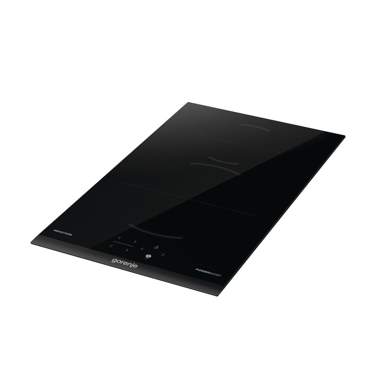כיריים דומינו אינדוקציה gorenje בגימור שחור 30 סמ דגם GI3201BC