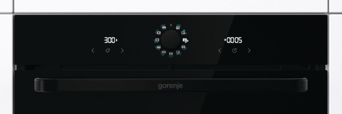 תנור בנוי gorenje בגימור שחור דגם BOS8737SYB