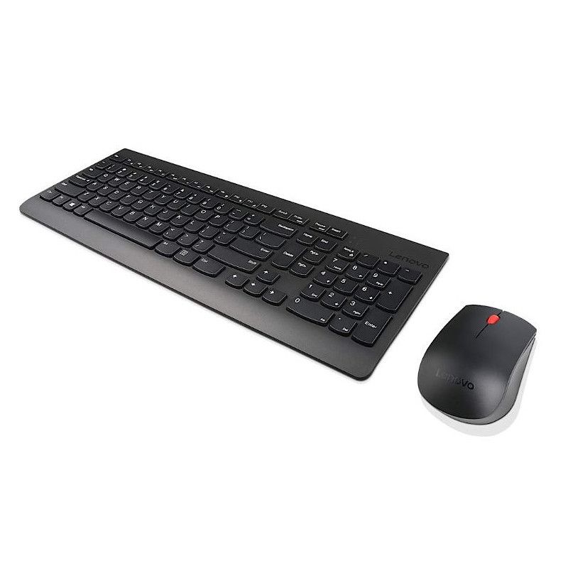 סט מקלדת ועכבר אלחוטי Lenovo 510 Combo – 2.4GHz, עכבר אופטי 1200DPI, עברית/אנגלית