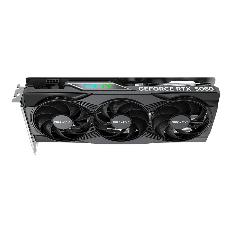 PNY GeForce RTX™ 5060 8GB ARGB Overclocked Triple Fan