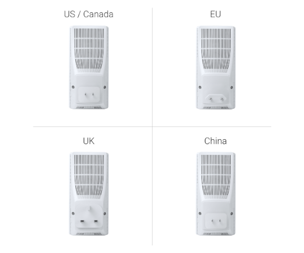 מגדיל טווח ASUS RP-BE58 BE3600 WIFI7 AiMesh