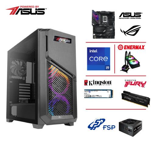 GAMING CASE PS750W Z790 DDR5 I9-13900K 2x16GB 1TB NVME