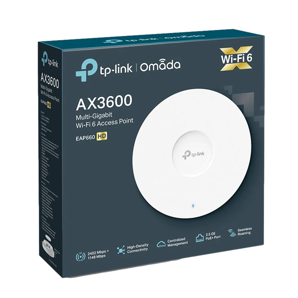 EAP660 HD AX3600 Access Point מבית TP-LINK