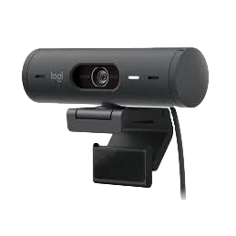 מצלמת רשת Logitech Brio 505 – Full HD – טכנולוגיית RightLight 4 – חיבור Plug-and-Play – מאושרת ל-Microsoft Teams, Google Meet ו-Zoom – צבע גרפיט